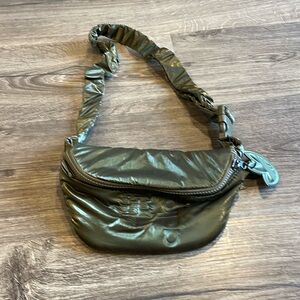 Cross body, or wear aroundnd waist